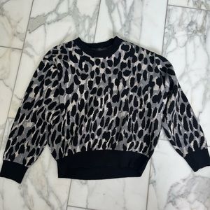 Molly Bracken Leopard Print sweater